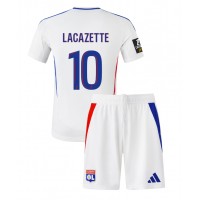 Dres Olympique Lyonnais Alexandre Lacazette #10 Domaci za djecu 2024-25 Kratak Rukav (+ kratke hlače)